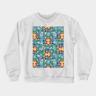 Carrot and Knife Coat of Arms Crewneck Sweatshirt